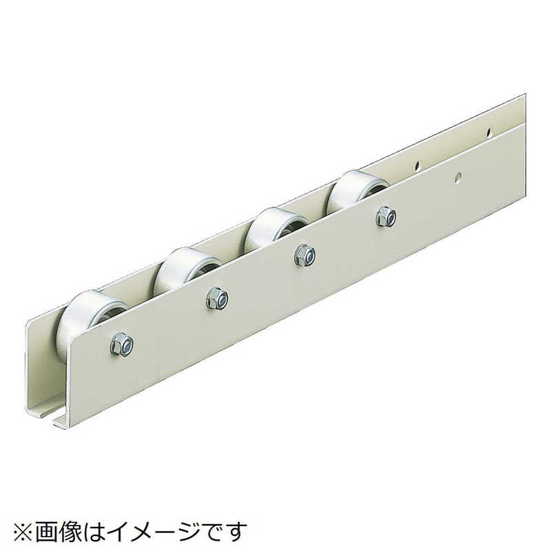 トラスコ中山　ホイールコンベヤ プレス製Φ40X20 P100XL2000　V40T1002000