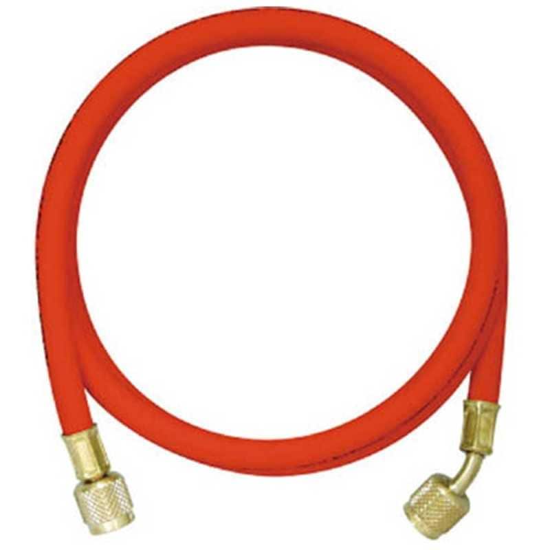アサダ　R410A用チャージングホースプラス2 92cm 赤　Y21563