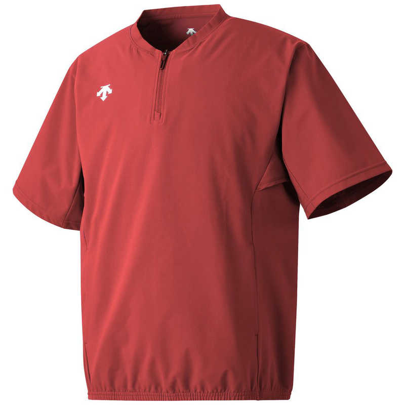 デサント　DESCENTE 半袖 ストレッチジャケット レッド 2XO DB5SJK32M 【返品交換不可】　DB5SJK32M_25SS 7,013円