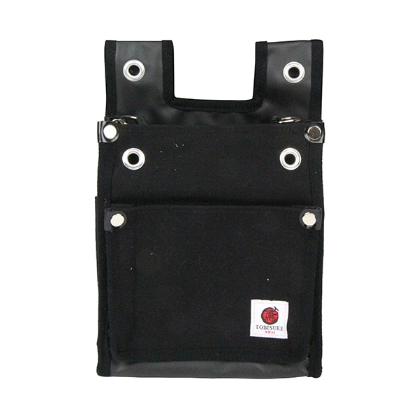 帆布鳶用腰袋2段BS TSH-2DBS-BK