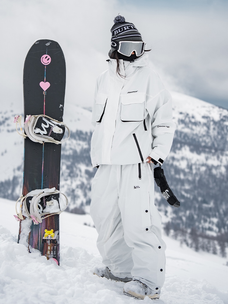 上下セット 2024 2025 スノーボードウェア 韓国ファッション スポーツシリーズ スノーボードウェア