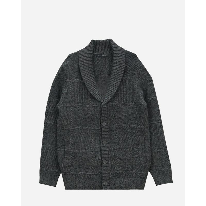 チェックティッシュショールカーラカーディガンCDAABKC437198_IC