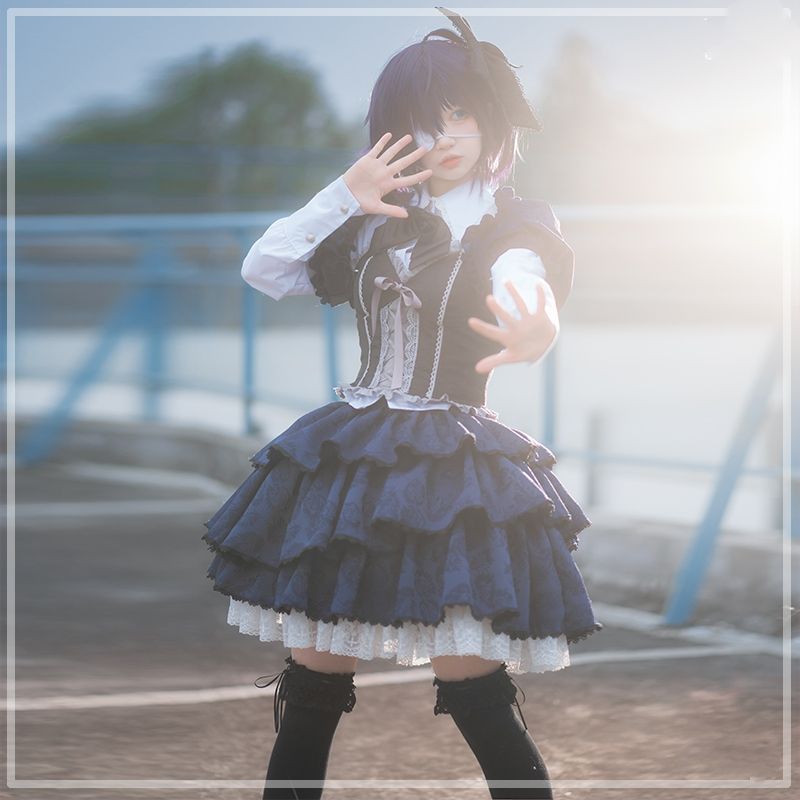 中二病でも恋がしたい 鳥泳ぎ ドレス アニメ服 フルセット Cos 服