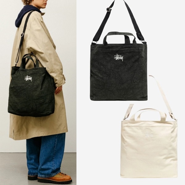 Canvas Crossbody Bag Natural
