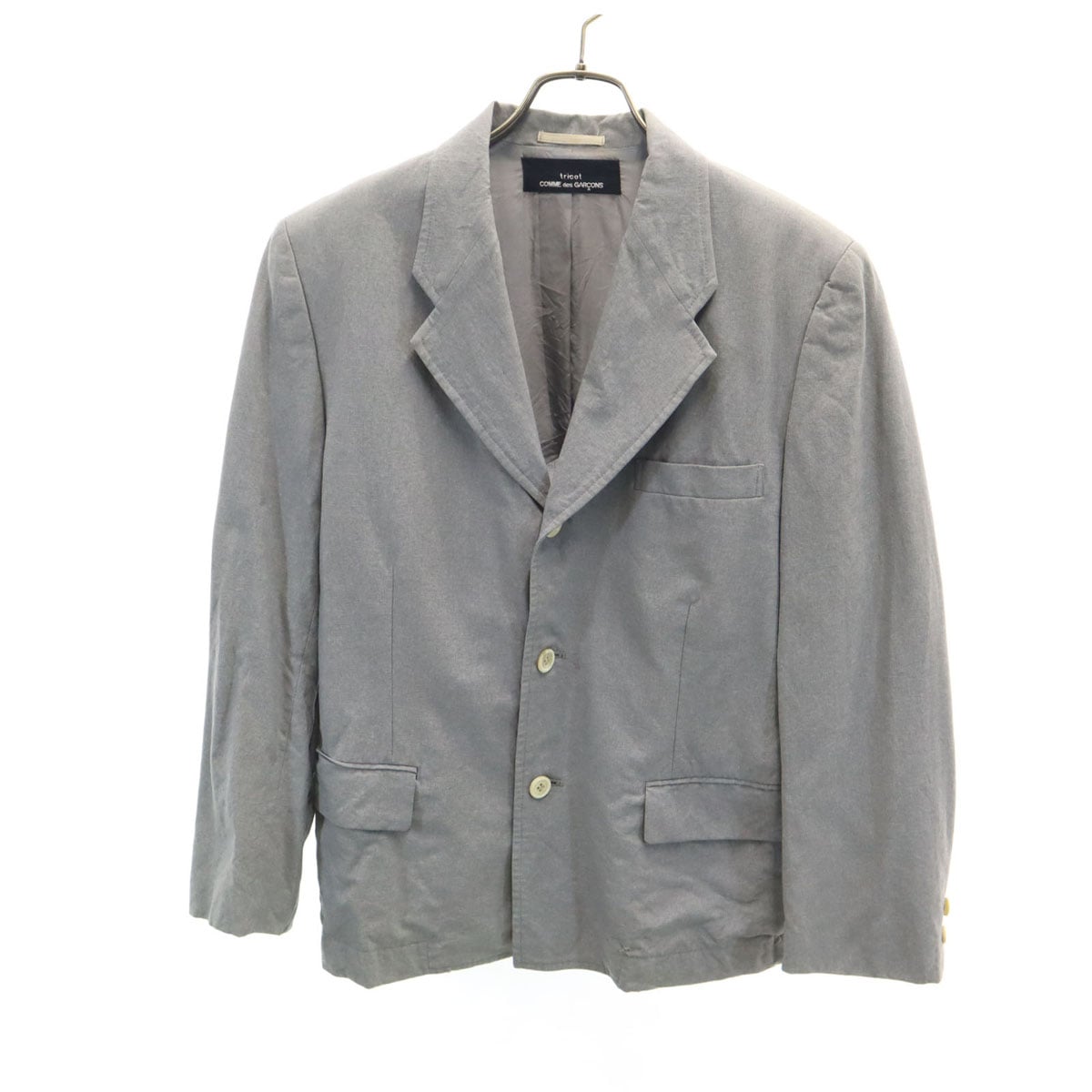 tricot COMME des GARCONS トリココムデギャルソン 90s オールド テーラードジャケット グレー メンズ 古着