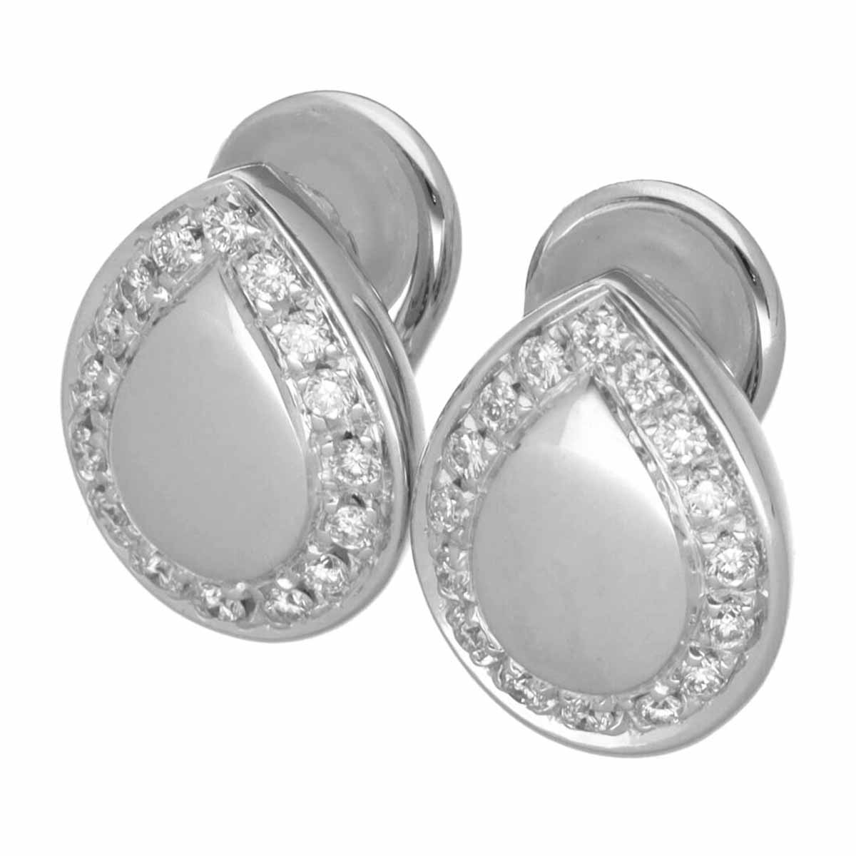 ダイヤモンド(0.36ct) イヤリング 750 K18 WG ホワイトゴールド