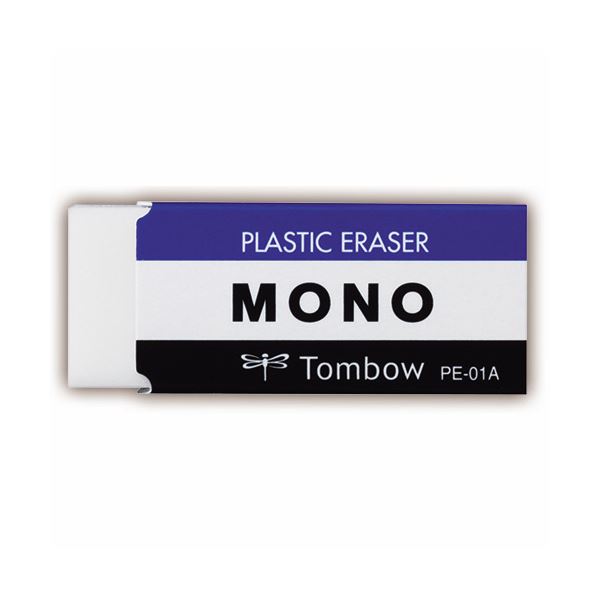 (まとめ) トンボ鉛筆 MONO消しゴム 小 PE-01A 1個 (×300セット)
