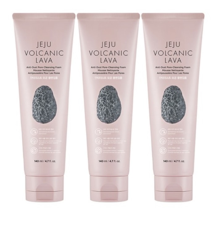 済州アンチダストクレンジングフォーム140ml3個