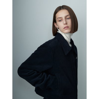 野村雪江 絹本着色 【 秋の瀑布図 】 合箱 肉筆 掛軸一幅 模写 190