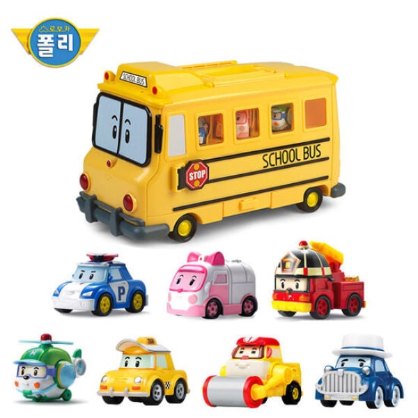 ロヴォカポリ スクールビーキャリア+ダイキャスティング 7種 (ポリ エンバー ロイ ヘリー キャップ マックス マスティ)