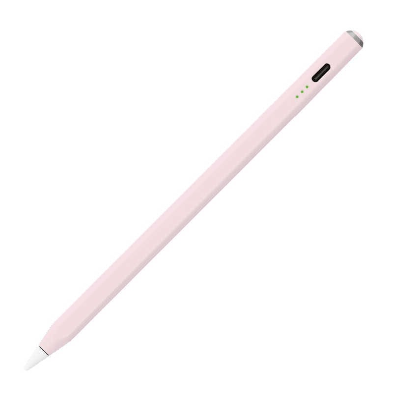 ナカバヤシ　タッチペン：iPad用/USB-A充電式iPad専用充電式タッチペンペールピンク　TPEN-001P