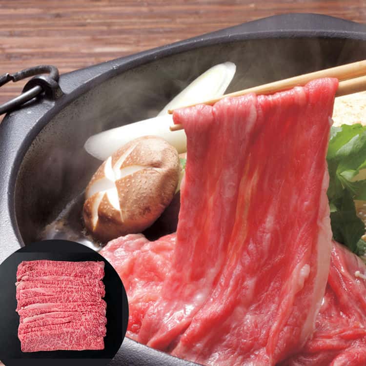 宮崎牛 ロースすき焼き用 A 750g 離島は配送不可 130285