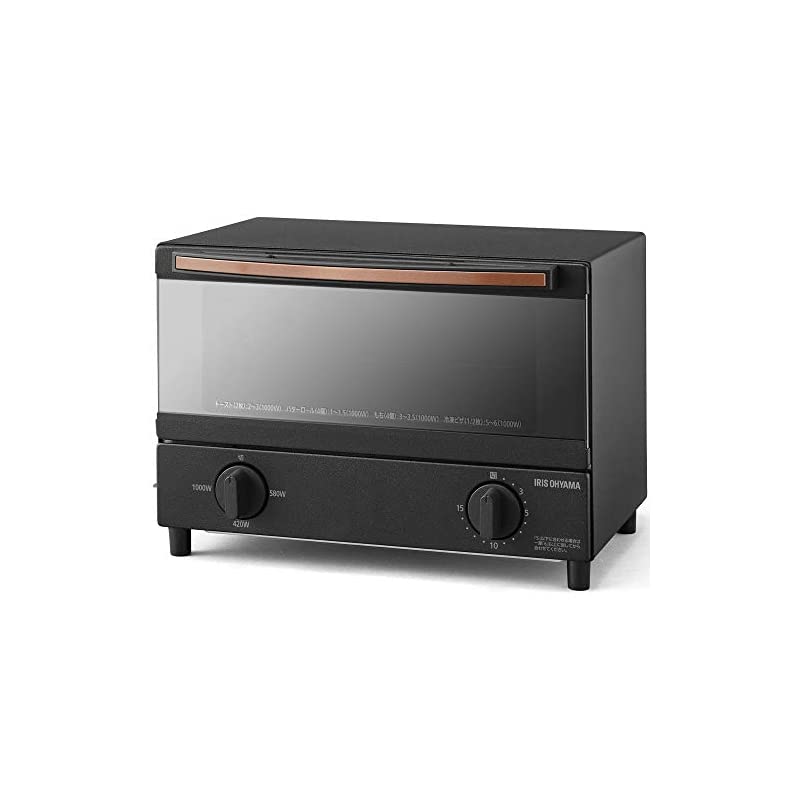 【即納】アイリスオーヤマ スチームオーブントースター 2枚焼き ブラック BLSOT-011-B 5,407円