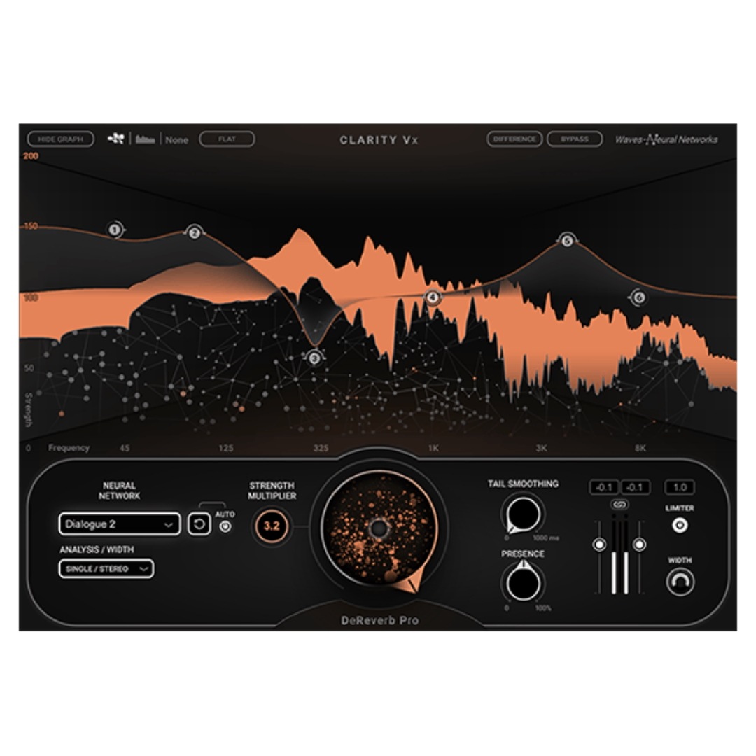 Clarity VXシリーズインテリジェントAI除去部屋残響ノイズ低減プラグインには win/macの全セットが含まれている