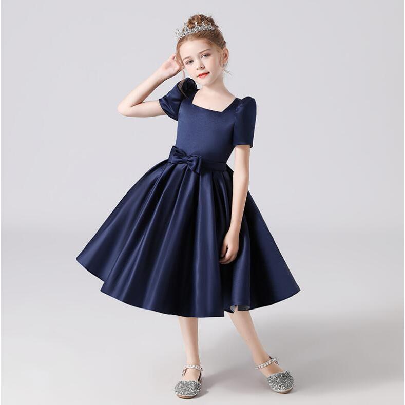 キッズ発表会ドレス 子ども ピアノ ジュニア 演奏会 結婚式 子供ドレス フィッシュテールドレス キッズドレス 七五三 コンクール