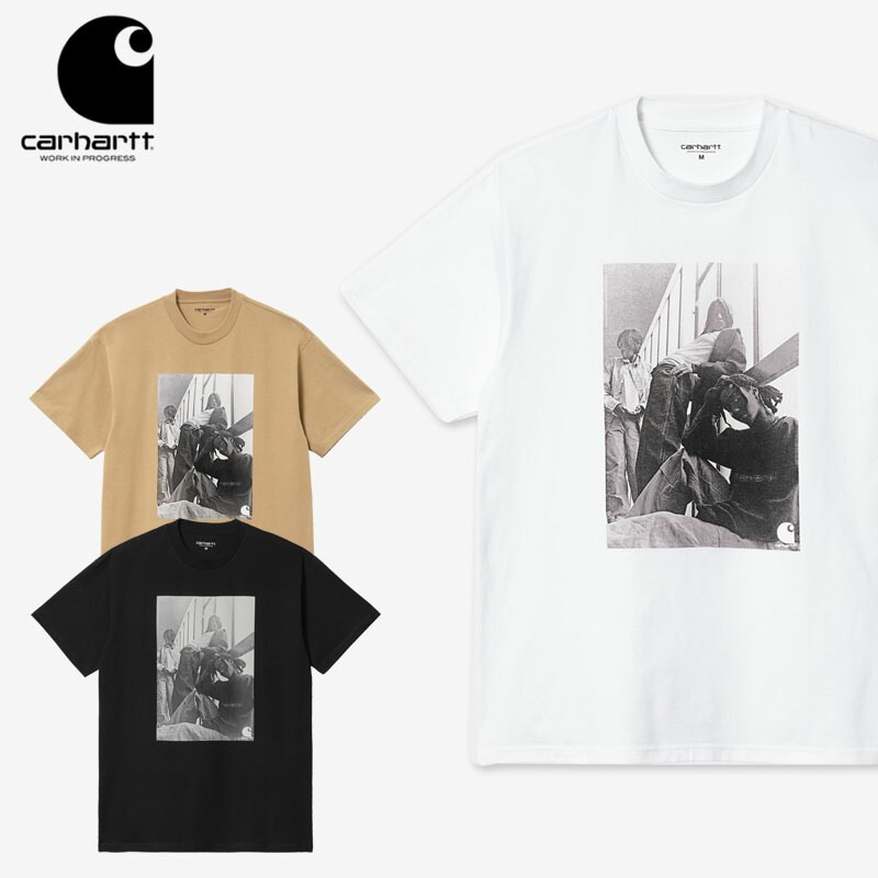 カーハート ダブリューアイピー S S ARCHIVE GIRLS T-SHIRT (I031772) メンズ 半袖 Tシャツ カットソー[AA]