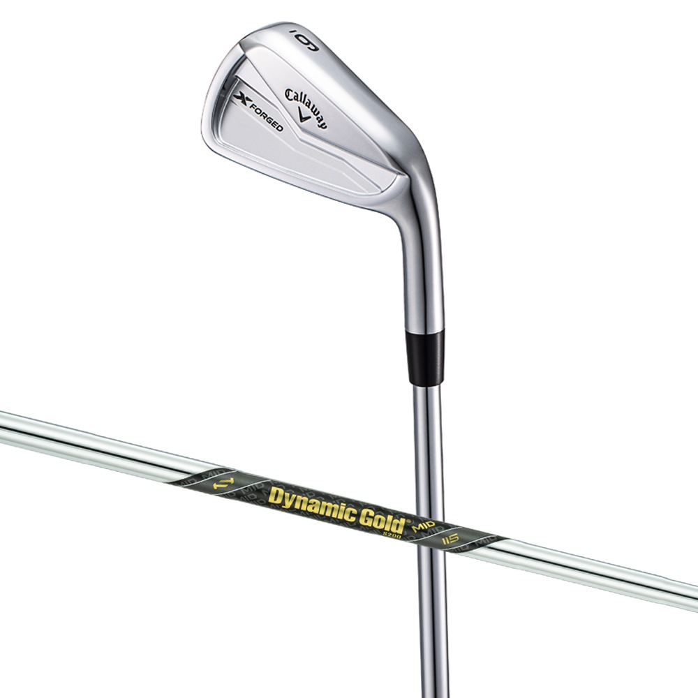 キャロウェイ 4J655054U3006 X FORGED アイアン 6本セット(I#5～9PW) 【Dynamic Gold MID115 スチールシャフト・フレックス：S200】 4J6550クラブ