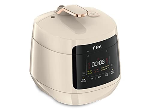 ティファール 電気圧力鍋 無水調理 3L 2～4人用 1台16役 独自の煮込み鍋 「ラクラ・クッカー プラス コンパクト」 時短 アイボリー CY353AJP