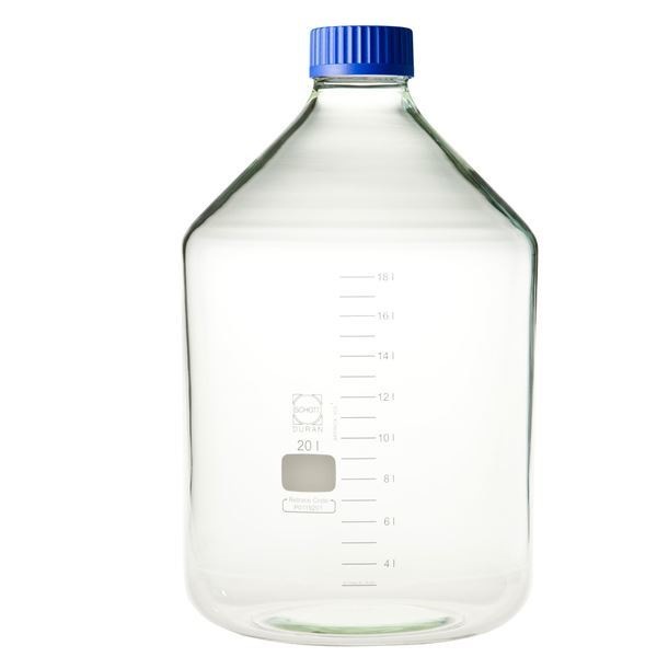 [柴田科学]ねじ口びん 広口 青キャップ付 20L 96,145円