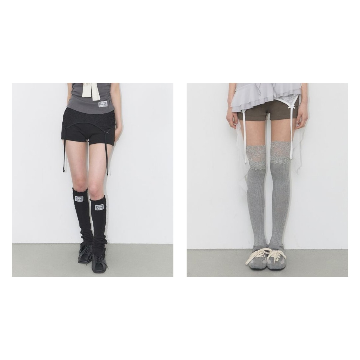 【ILLIGO】 LAYERED LOW FIT SHORTS 2色 正規品