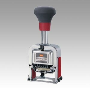 マックス 手ニヤサシイナンバリング NR-607A
