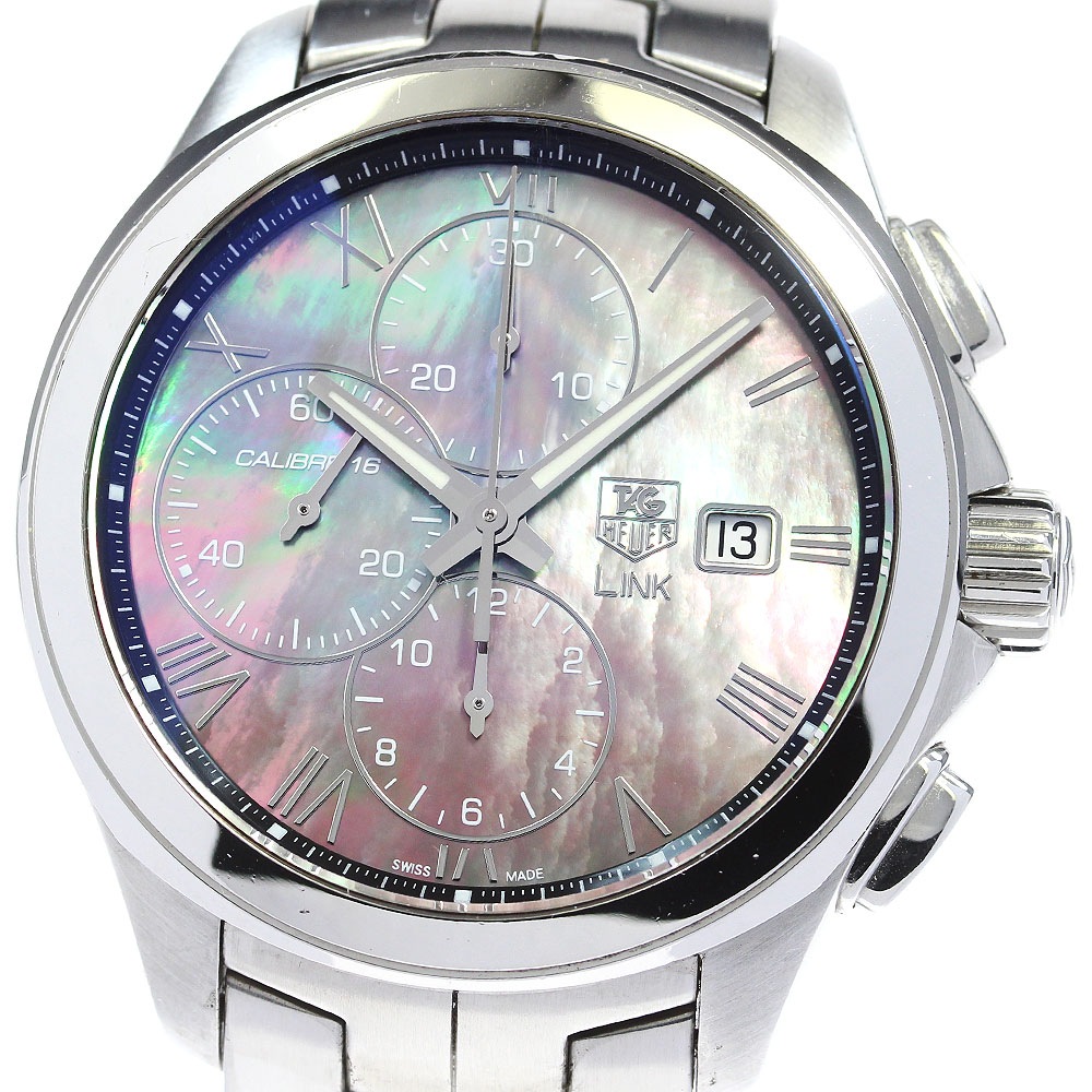 タグホイヤー TAG HEUER CAT2014 リンク 日本限定 350本 クロノグラフ 自動巻き メンズ _829418【中古】