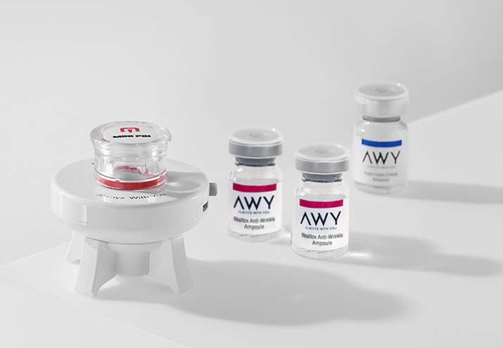 awy mts skin care 4 weeks アンプル3ml*5vialのベーシックキット