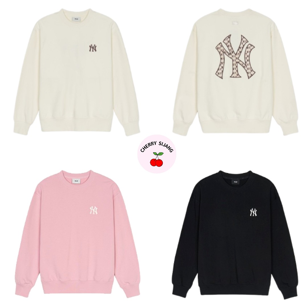 Korea 日本未入荷 ユニセックス バックロゴスウェット
