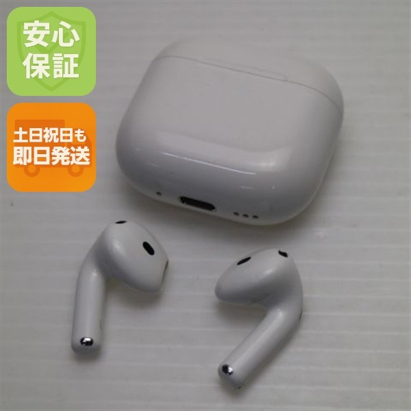 美品 AirPods 4(アクティブノイズキャンセリング搭載) イヤホン APPLE 即日発送 土日祝発送OK 172