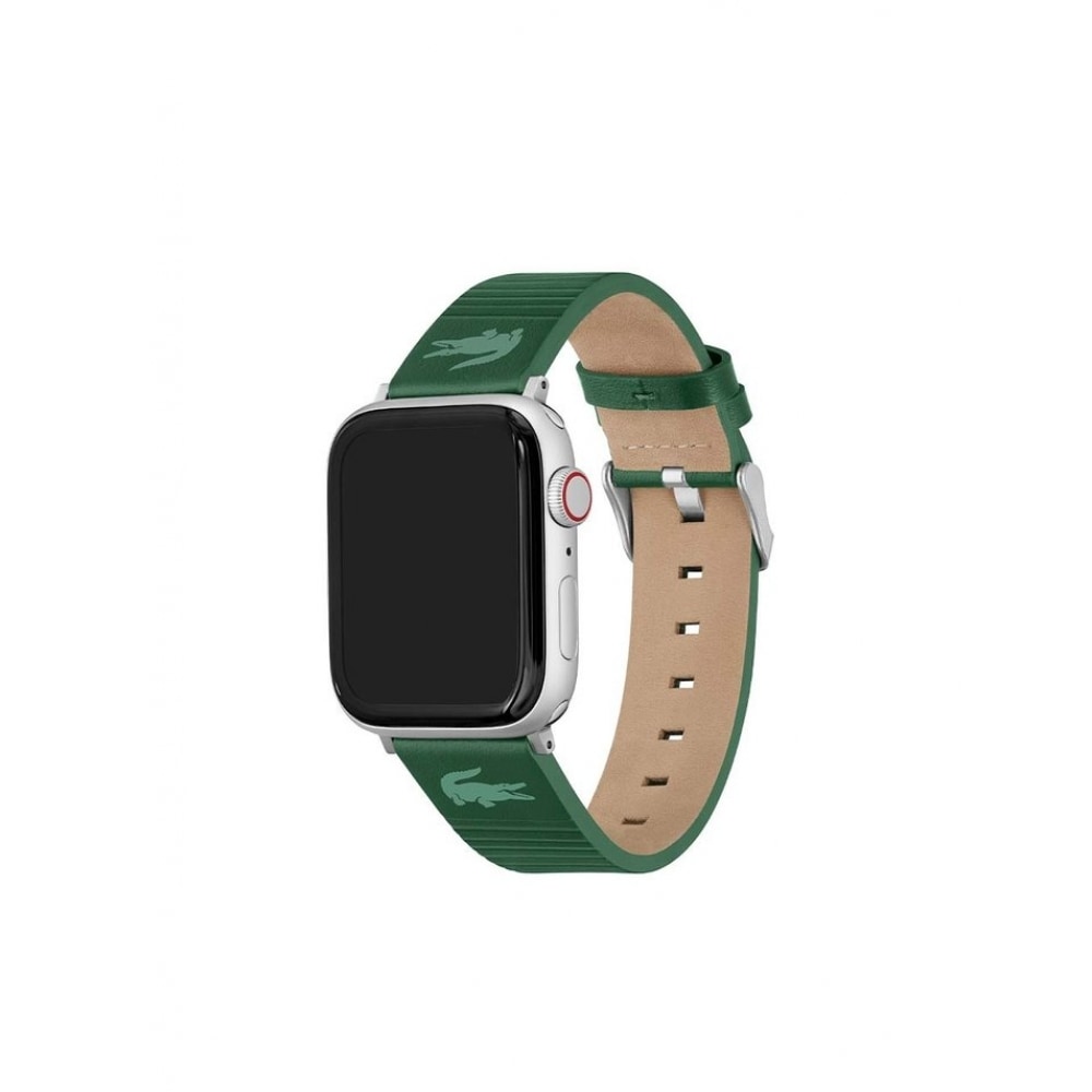 ラコステ公式輸入アップルウォッチレザーストラップ (42/44/45mm) 2050029