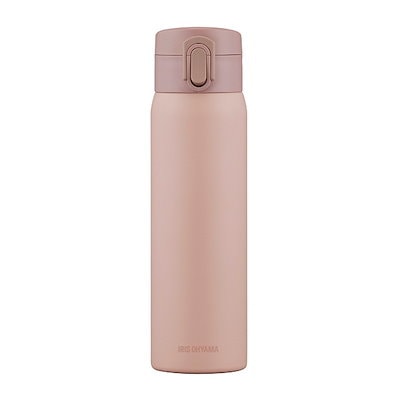 他サイト： ステンレスケータイボトル ワンタッチ 500mLピンク アイリスオーヤマ SKB-O500の商品画像