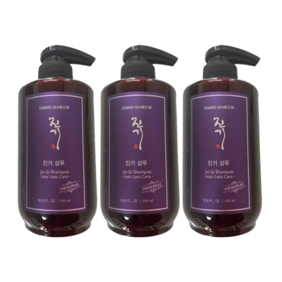 ダングヘアオリジナルジンギシャンプー500ml（乾燥）3個