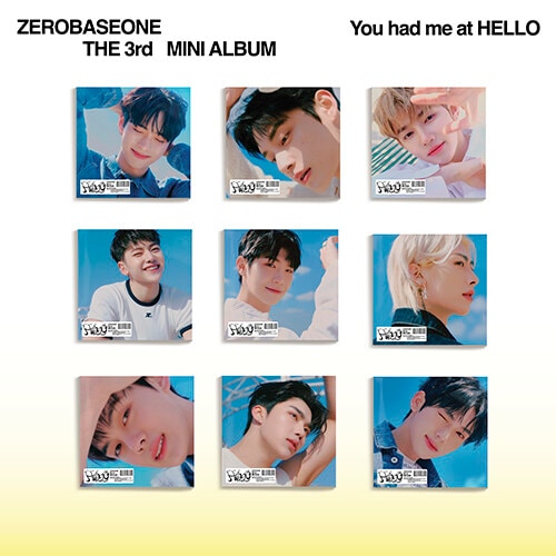 SET商品 ZEROBASEONE ミニ 3集 You had me at HELLO DIGIPACK ver. (Ver 9種セット 韓国アイドル