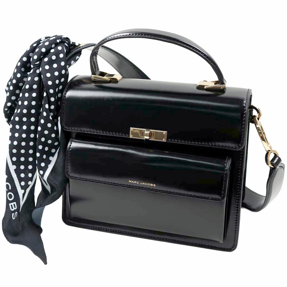 マークジェイコブス ショルダーバッグ レディース ハンドバック 肩掛け ブラック MARC JACOBS THE UPTOWN H951L01RE21 008 NEW BLACK H951L01RE2