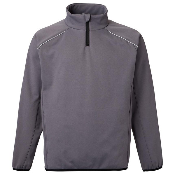 Rawlings ローリングス ブロックフリースハーフジップトップ 高校野球対応 AOS15F22-GRY
