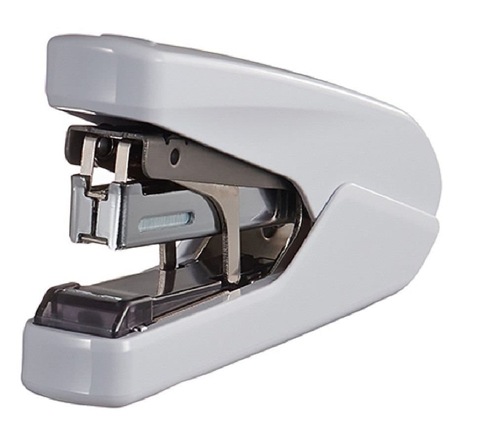 （まとめ買い）ホッチキス パワーフラット 26枚とじ ホワイト HD-10DFL/W2 [x3]