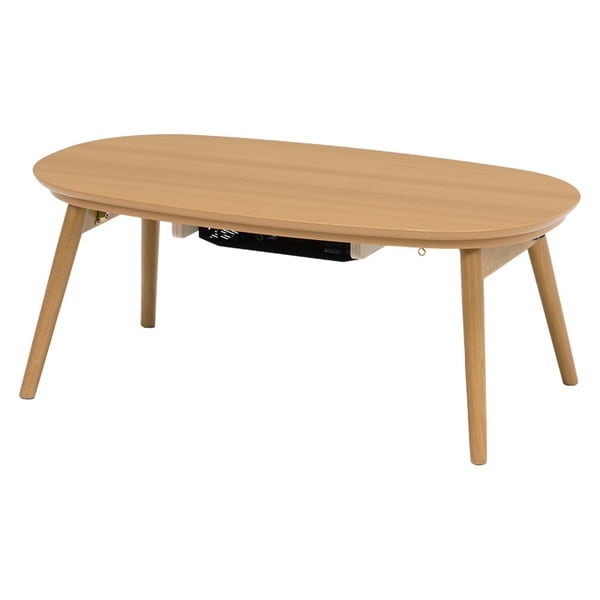 こたつ テーブル カルミナ950NA カジュアルコタツ 折脚 ナチュラル メーカー直送