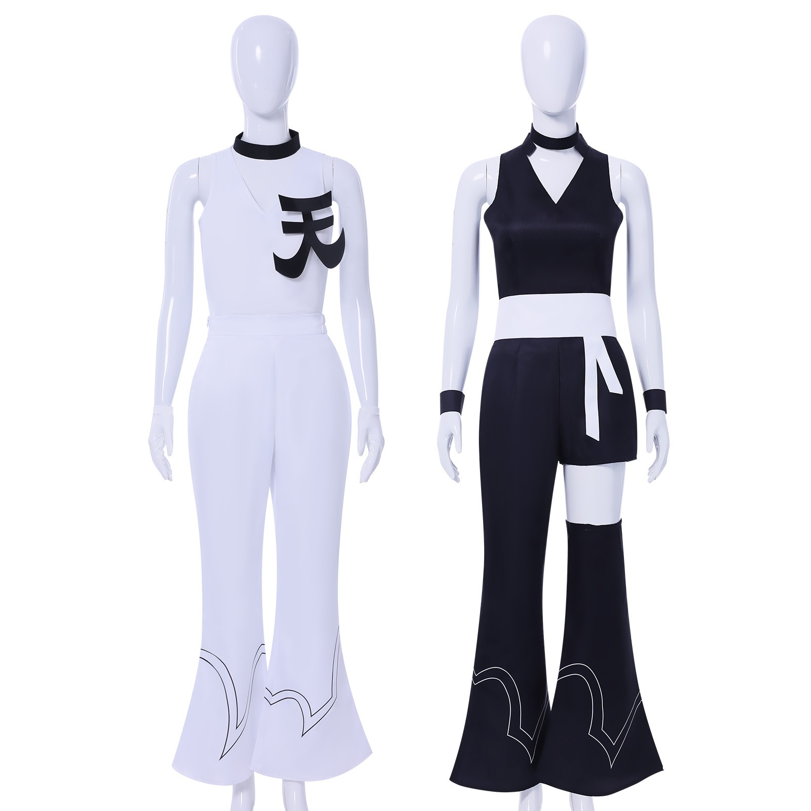 7月新作サスペンダーソックス天使cos服天使兄弟波利艾斯特コスプレ衣装二次元