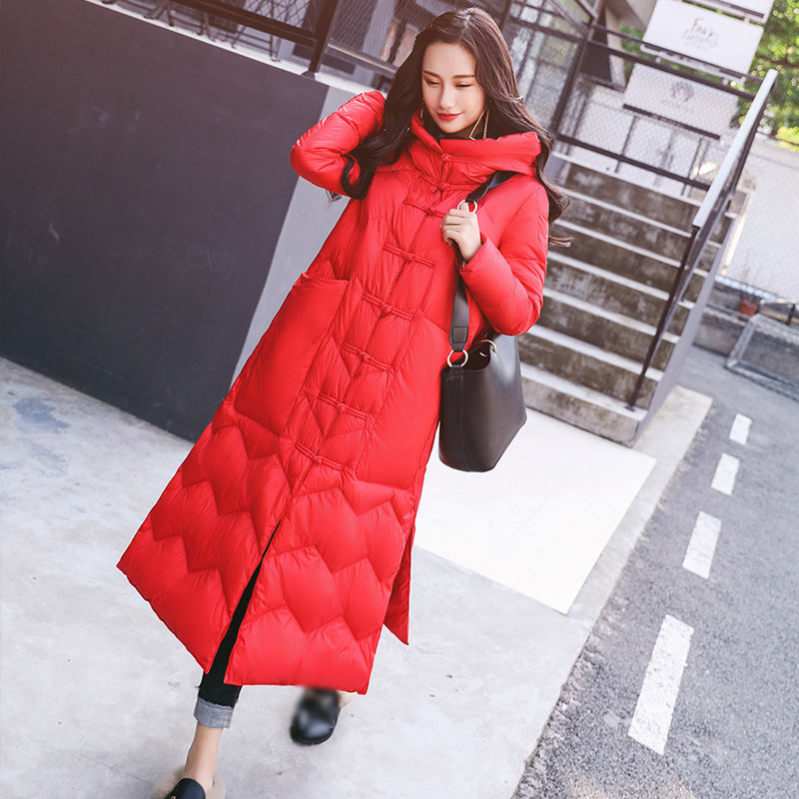 ダウンコート レディース軽量 ダウンジャケット 軽量ダウンジャケット 軽量 ウルトラダウンパーカー 薄型 防風 無地 長そで 合わせやすい ロングコート 防風 おしゃれ 春秋冬 韓国通勤 ブラック S