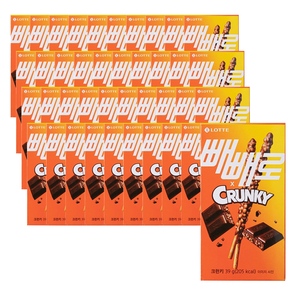 ぺぺロ クランキー 39g x 40箱 (1560g)