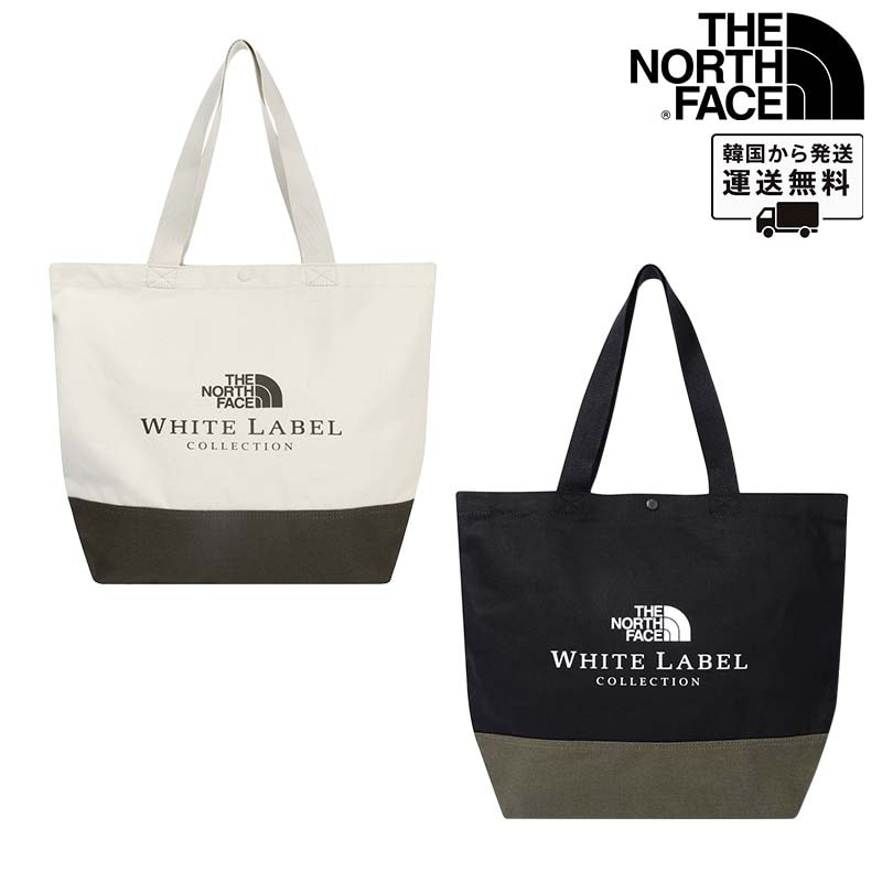NN2PR57 BLOCK CANVAS BAG ホワイトラベル WHITE LABEL エコバッグ サブバッグ 補助カバン キャンパス 大容量 かわいい コーデ レディース メンズ