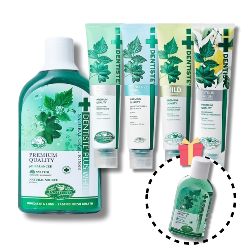 [口臭ケア]デンティステ 歯磨き粉 200g 1個 選択 + GIFT オラリンス(うがい) 100ml 贈呈