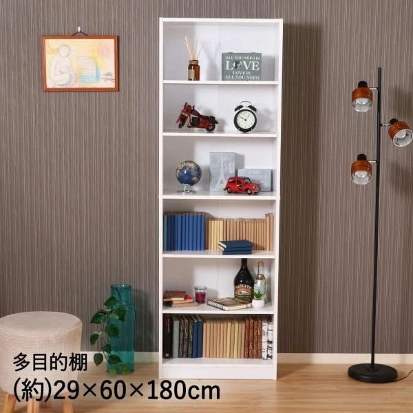 多目的棚 180*60 ホワイト 不二貿易