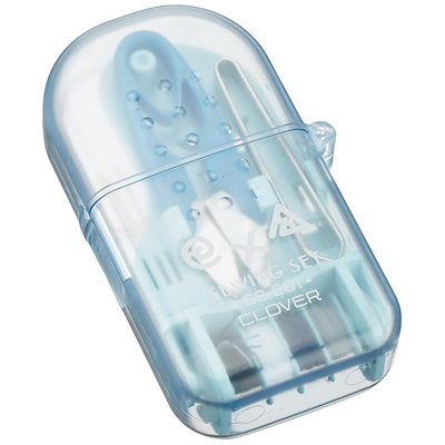 他サイト： クロバー(Clover) Clover ソーイングセット SS-201 ブルー 38-121の商品画像