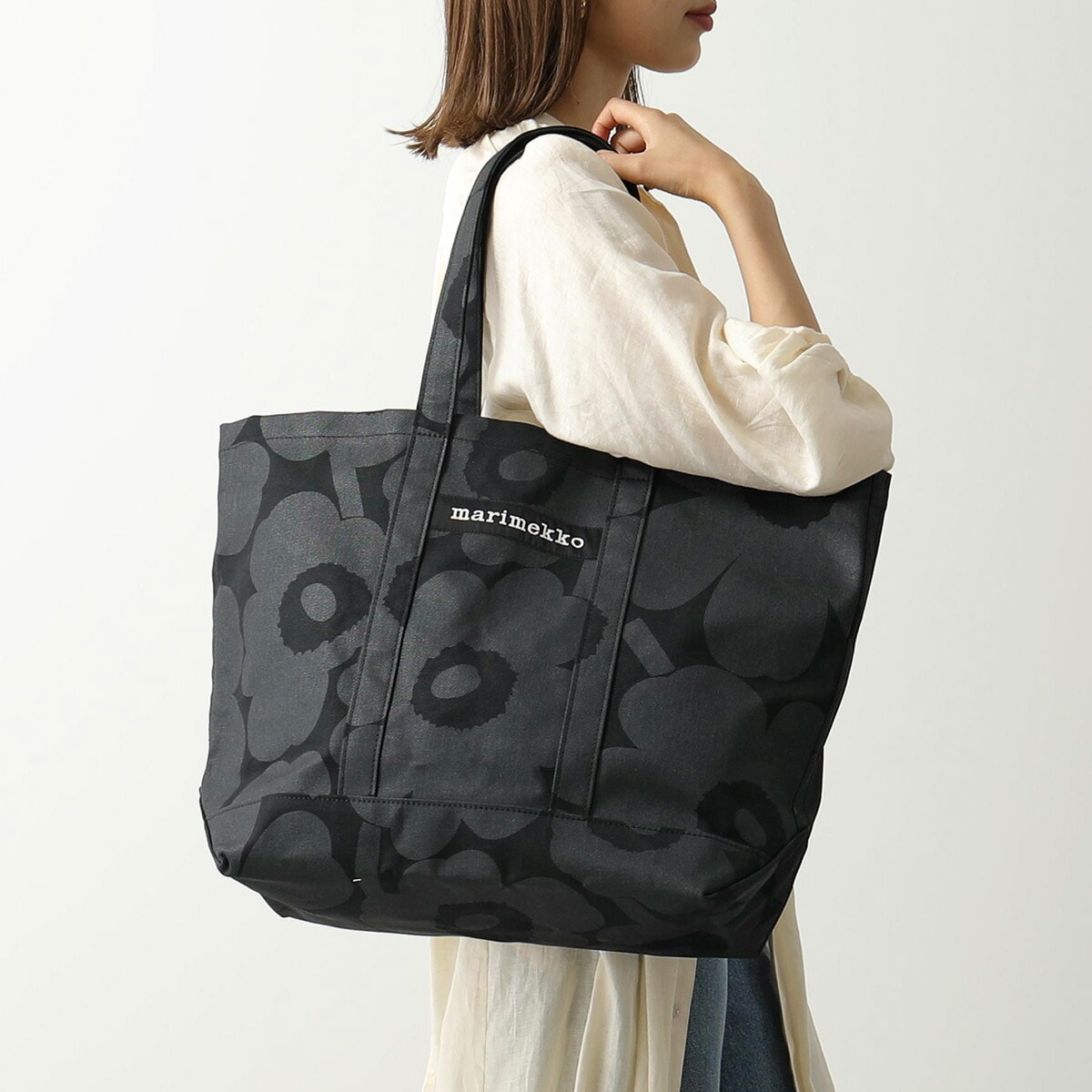 marimekko マリメッコ トートバッグ PERUSKASSI ペルスカッシ WX PIENI ピエニ UNIKKO ウニッコ 047587 レディース キャンバス ショッピングバッグ 鞄 999