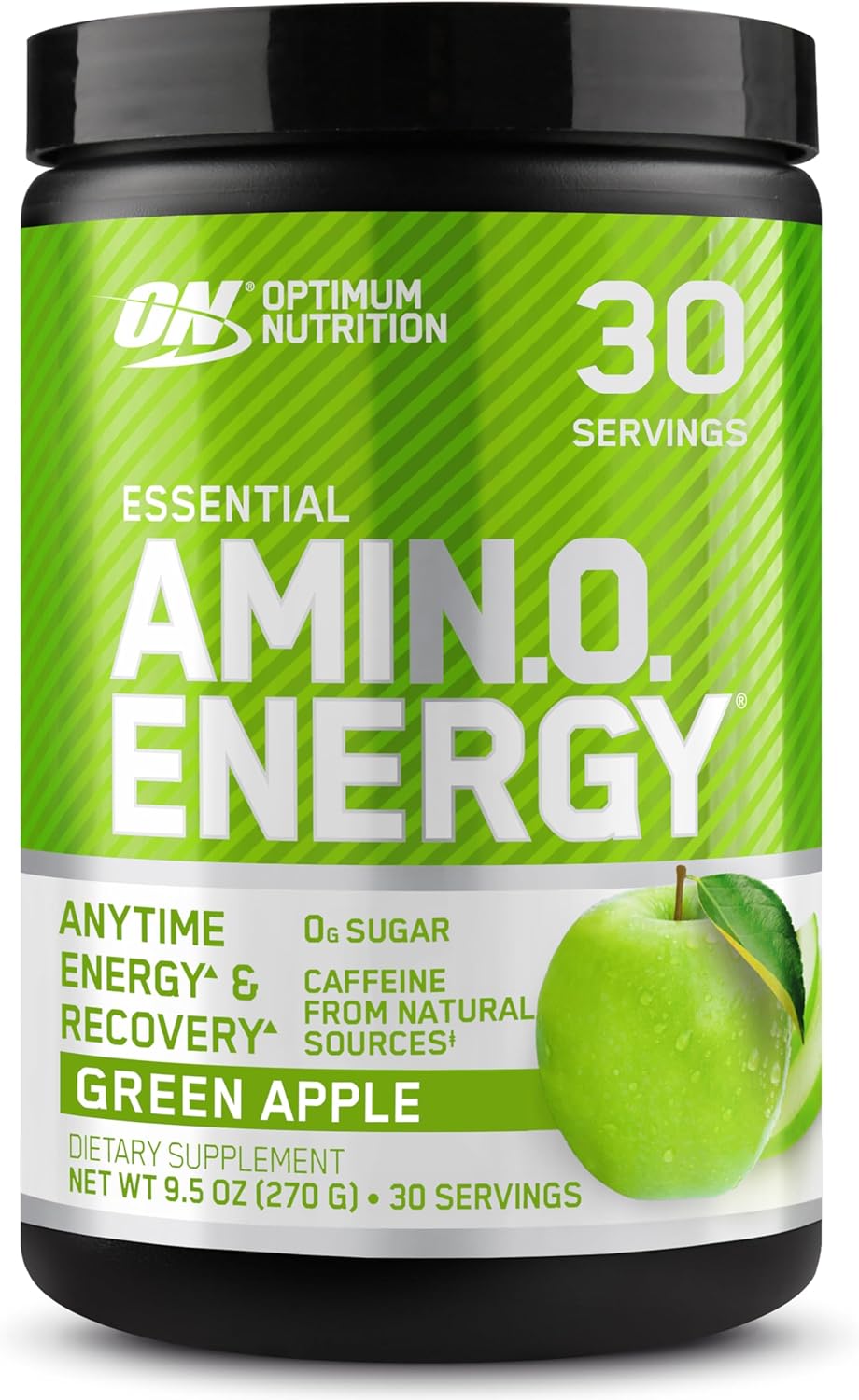 Optimum Nutrition Amino Energy - Pre Workout Green Apple, 30 Servings