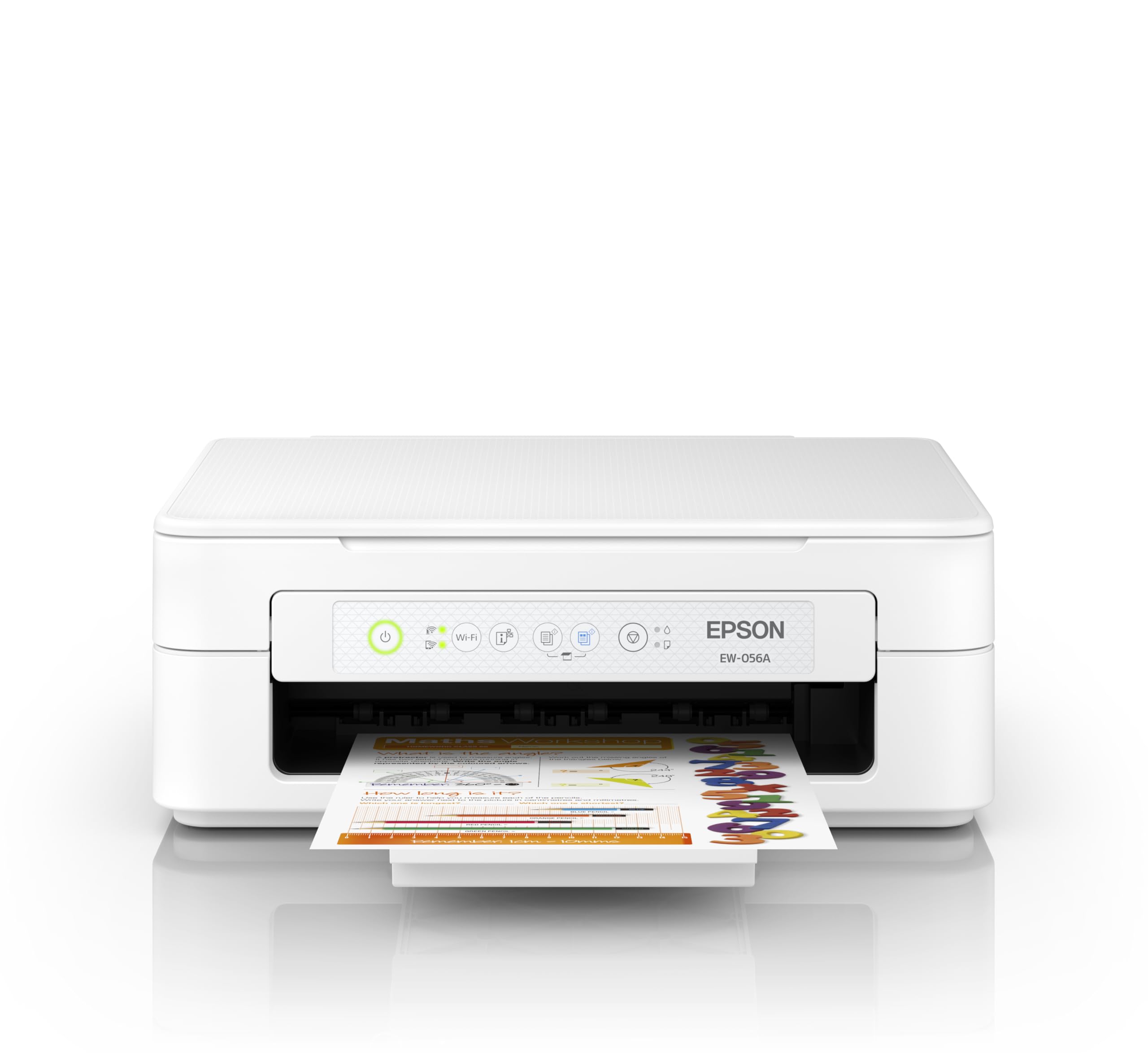 エプソン プリンター A4インクジェット複合機 EW-056A カラリオ Wi-Fi テレワーク向け 4色 独立型 2024年モデル