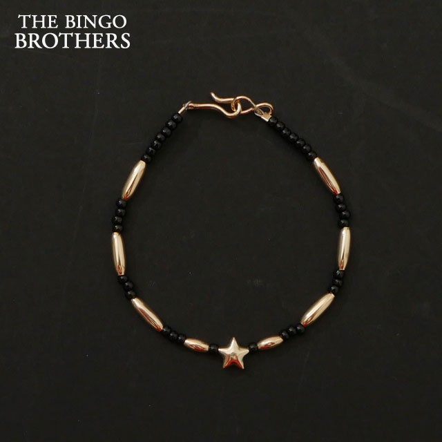 ザビンゴブラザーズ THE BINGO BROTHERS Star 14K GF Bracelet 14金GF ブレスレット BLACK 269-000363-051