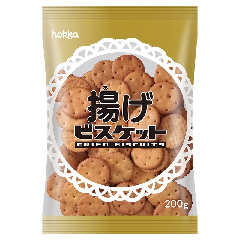 【送料無料】北陸製菓 揚げビスケット 200g2ケース/24袋