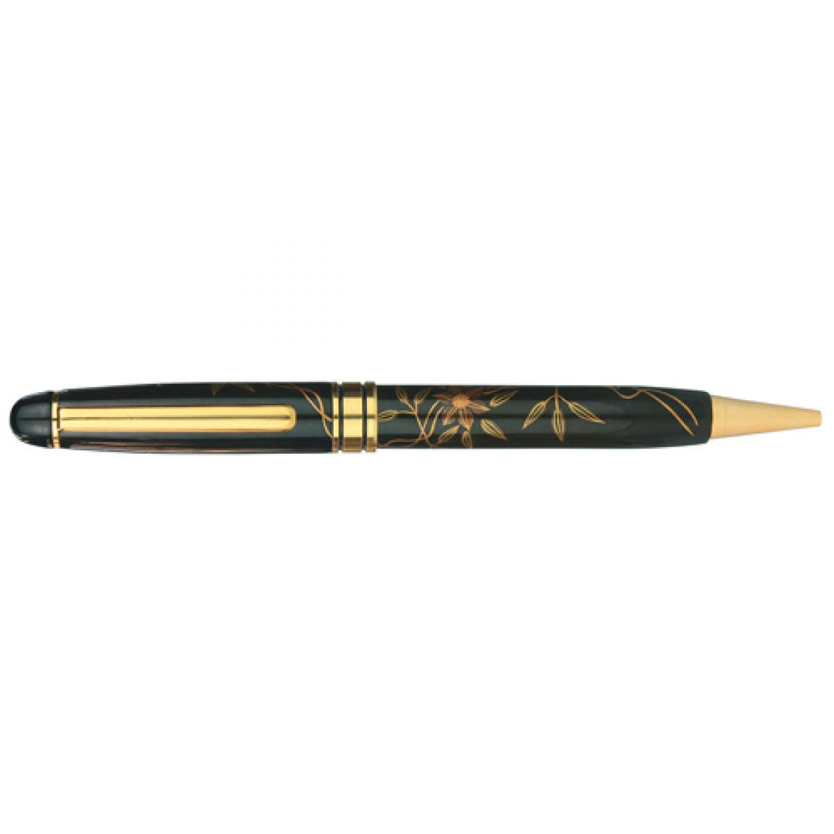 セキセイ　輪島塗　蒔絵「雅風」ボールペン　鉄線花　ＡＸ－８８０2